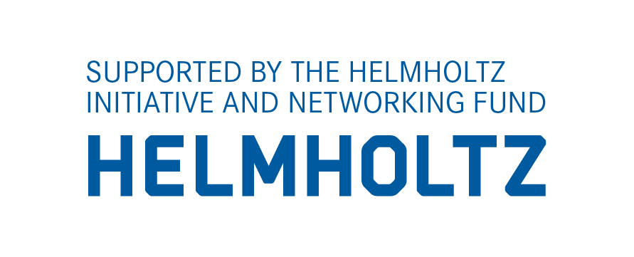 Supported by the Helmholtz Initiative and Networking Fund (opens in a new tab)